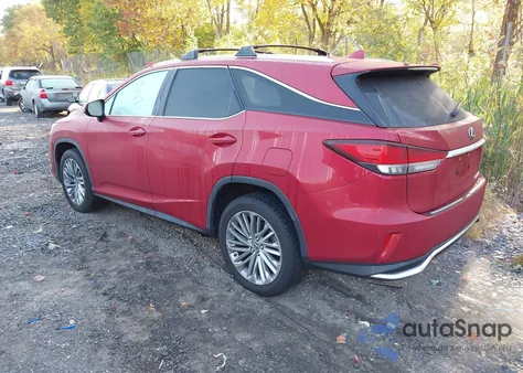 2020 Lexus Rx 350L Luxury z USA, uszkodzony, nr VIN JTJJZKFA9L2024809